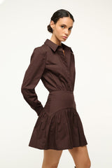 ROCCO MINI DRESS EARTH - STAUD outlet