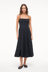 WYLIE DRESS BLACK - STAUD US