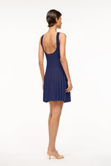 MINI ELLISON DRESS NAVY - STAUD online