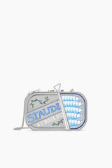 STAUDINES TIN CLUTCH SILVER MULTI - STAUD near me