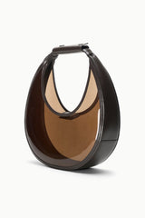 MOON TOTE BAG ESPRESSO - STAUD outlet