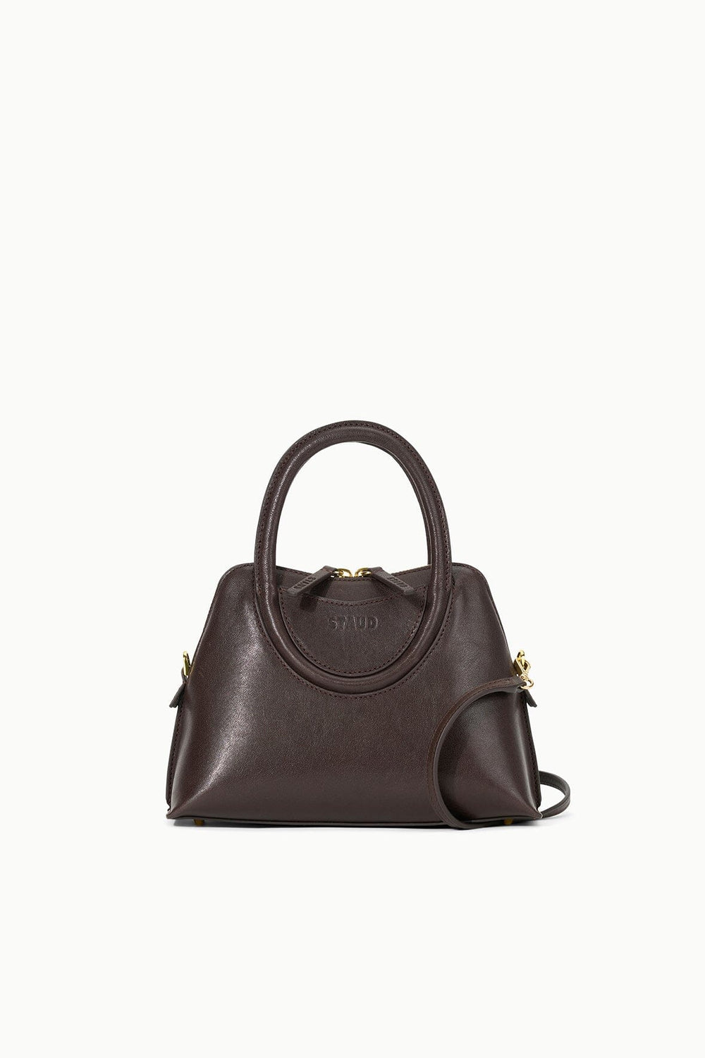 NAOMI MINI SATCHEL ESPRESSO - STAUD sale