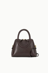NAOMI MINI SATCHEL ESPRESSO - STAUD sale