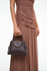 NAOMI MINI SATCHEL ESPRESSO - STAUD sale