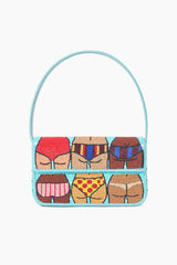 TOMMY BEADED BAG BEACH BUMS - STAUD US