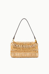 TIMMY CONVERTIBLE SHOULDER BAG NATURAL WOOD BEADS - STAUD sale