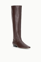 WALLY FLAT BOOT ESPRESSO - STAUD sale