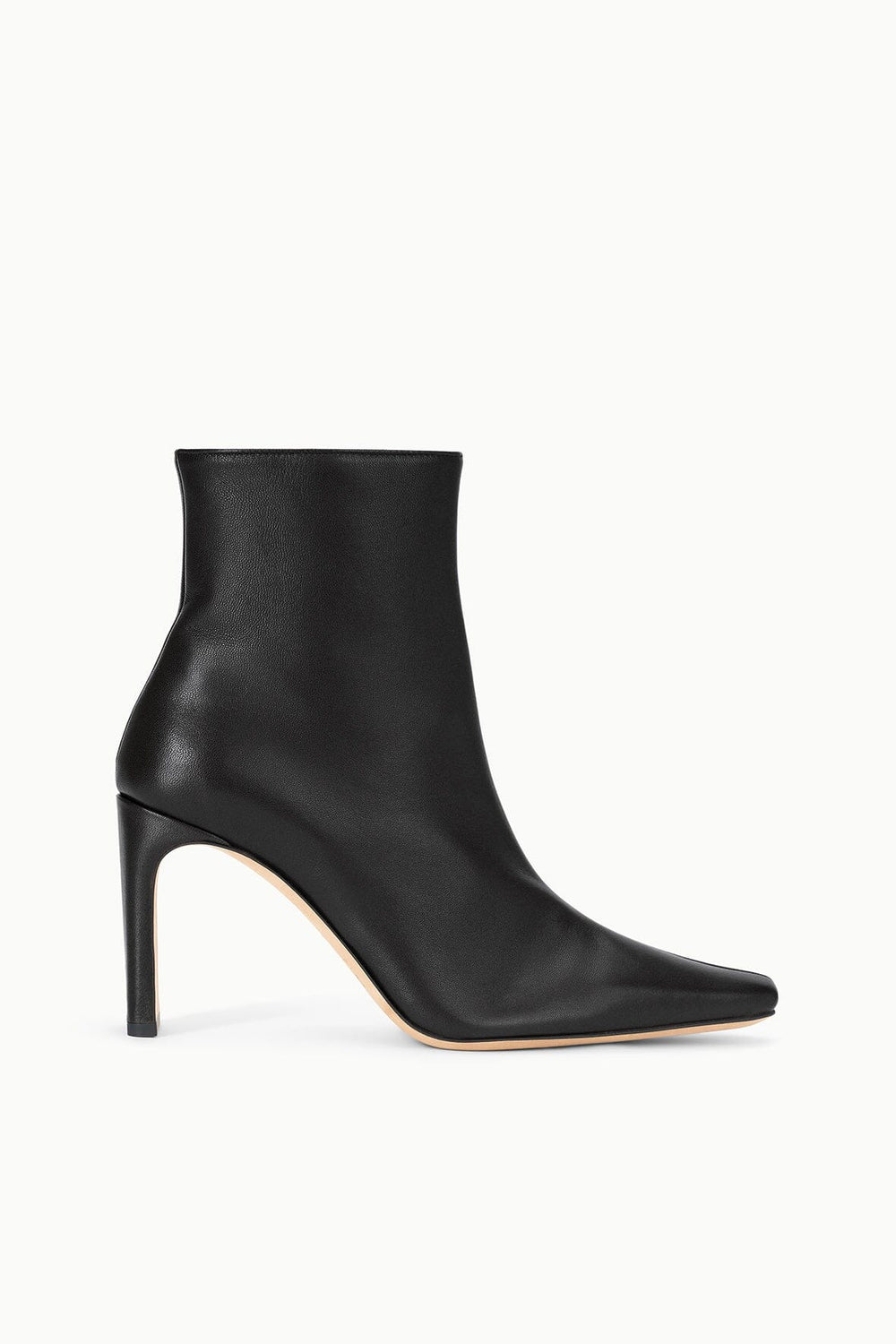 WALLY ANKLE HIGH HEEL BOOT BLACK - STAUD sale