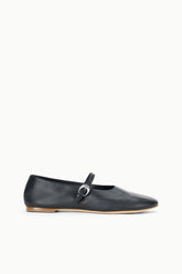 ALBA MARY JANE BALLET FLAT BLACK - STAUD online