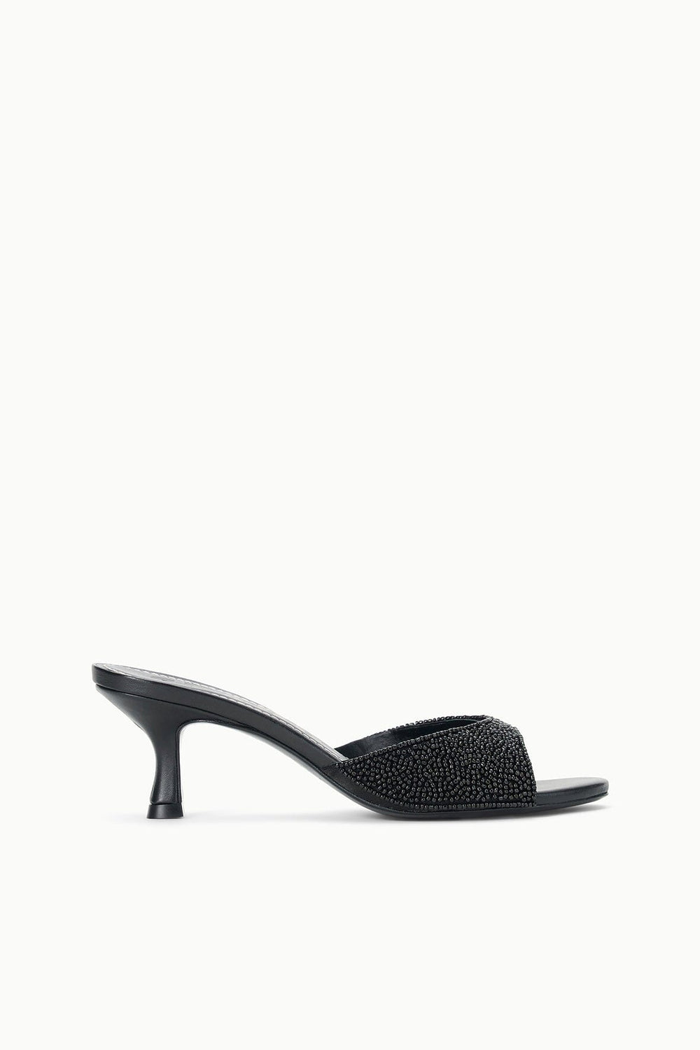 BRIGITTE MULE BLACK BEADED - STAUD online