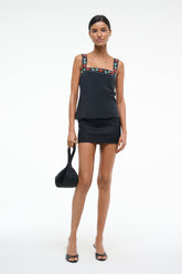 VERONICA SILK TOP BLACK - STAUD for sale