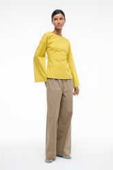 MINA TOP CHARTREUSE - STAUD sale
