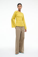 MINA TOP CHARTREUSE - STAUD sale