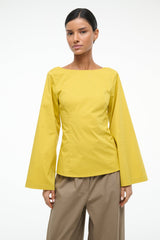 MINA TOP CHARTREUSE - STAUD sale