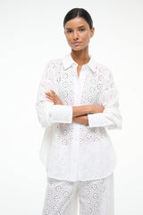 COLTON TOP WHITE EYELET - STAUD outlet