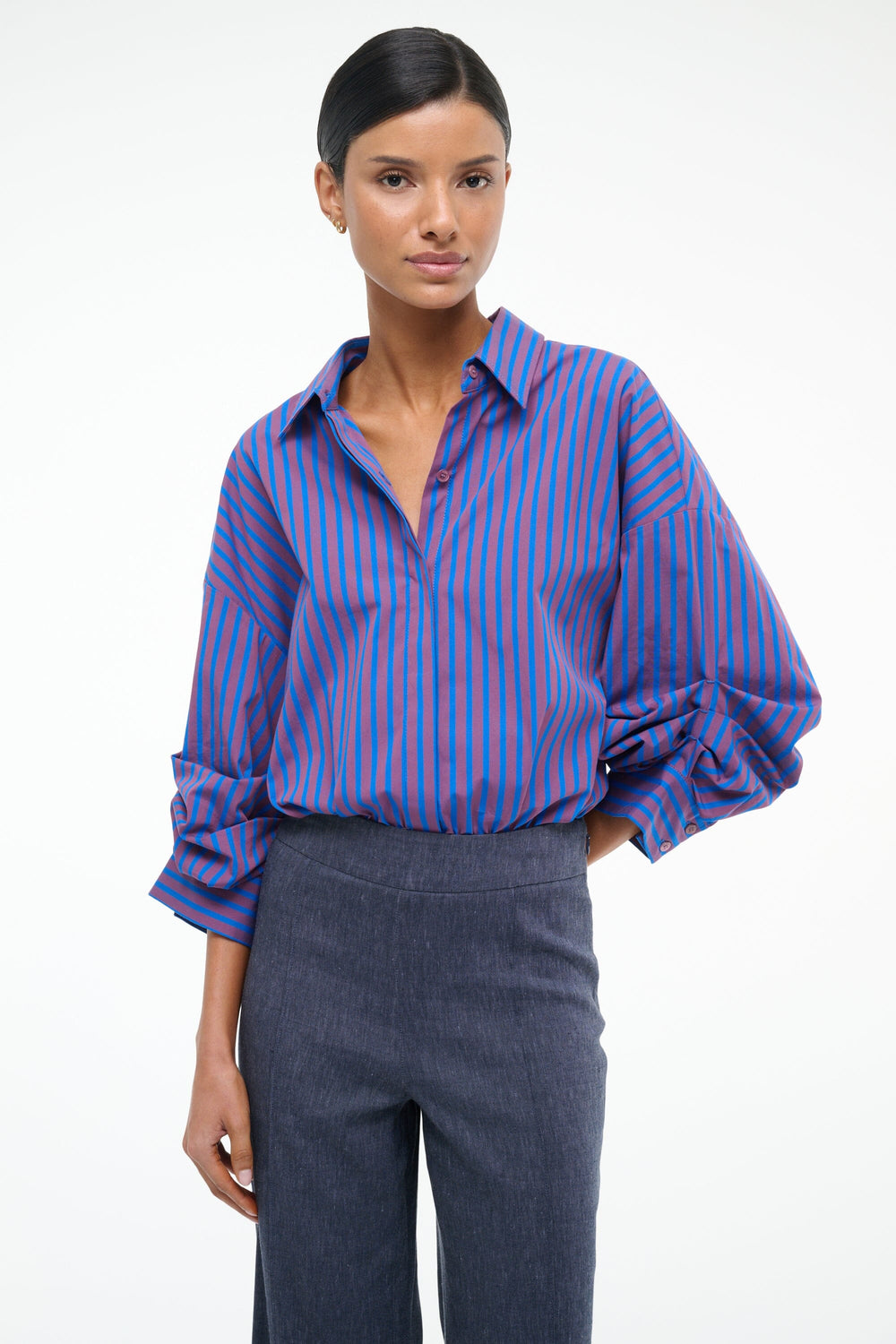 TRAVERSE BODYSUIT ATLAS STRIPE - STAUD near me