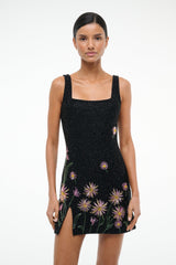 LE SABLE DRESS DAHLIA DAYDREAM BLACK - STAUD outlet