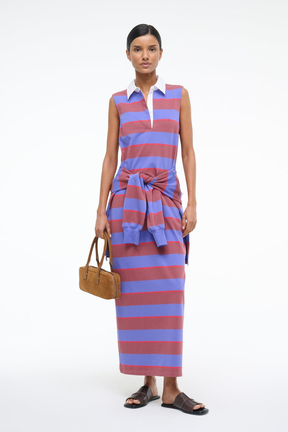 JULIUS DRESS ATLAS RUGBY STRIPE - STAUD sale