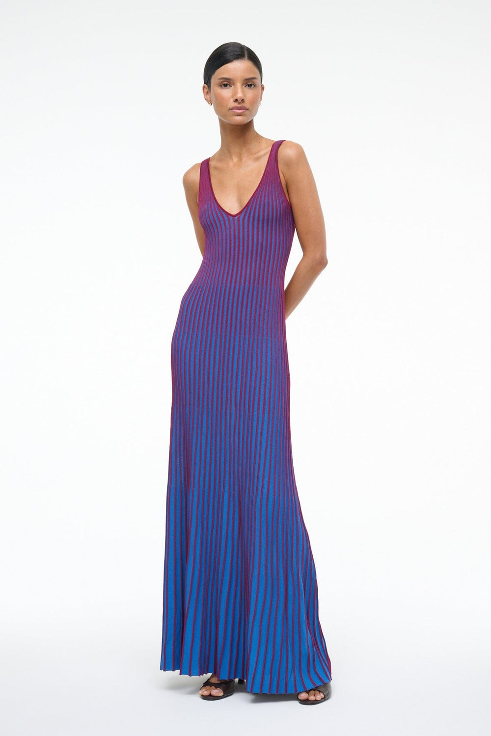 CLARETTA DRESS ATLAS - STAUD outlet