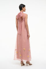 ALBEE DRESS DAHLIA DAYDREAM PINK - STAUD outlet