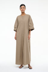 ENZO MAXI DRESS TAUPE - STAUD near me