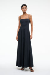 WYLIE MAXI DRESS BLACK - STAUD online