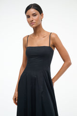 WYLIE MAXI DRESS BLACK - STAUD online