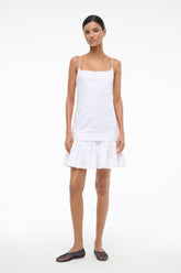 ARI MINI DRESS WHITE - STAUD US