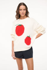GIADA SWEATER ROMA IVORY - STAUD online