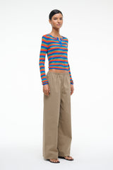 BONFIRE PANT TAUPE - STAUD online