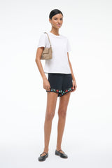 VON SILK SHORT BLACK - STAUD online