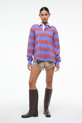 GAVIN SHIRT ATLAS RUGBY STRIPE - STAUD outlet