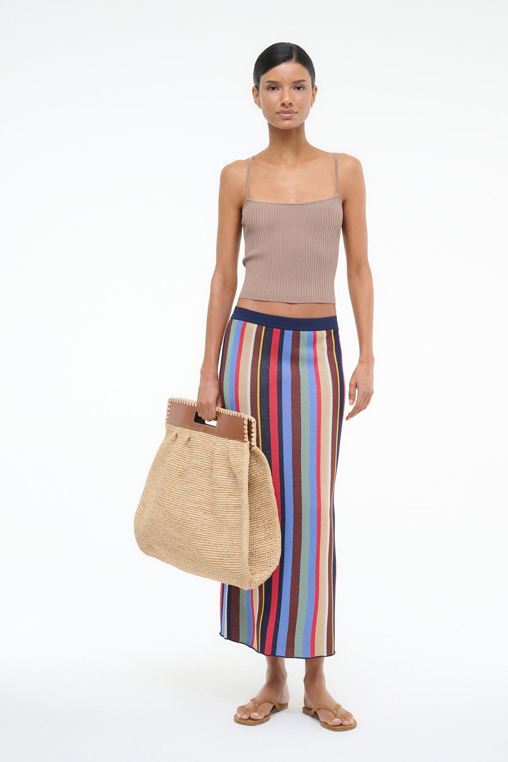 KARINA SKIRT MARKET STRIPE - STAUD near me