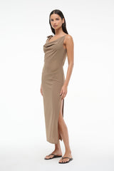VIENNA DRESS TAUPE - STAUD for sale