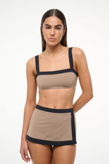 CANYON SWIM SKIRT TAUPE/BLACK - STAUD near me