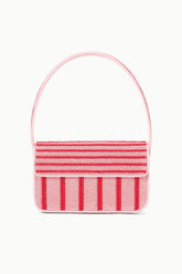 TOMMY BEADED BAG MONTAUK STRIPE - STAUD sale