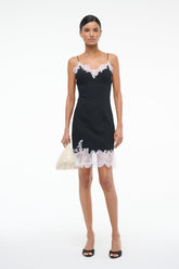 NADIA MINI DRESS BLACK - STAUD sale