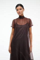 CALLUNA DRESS EARTH - STAUD outlet
