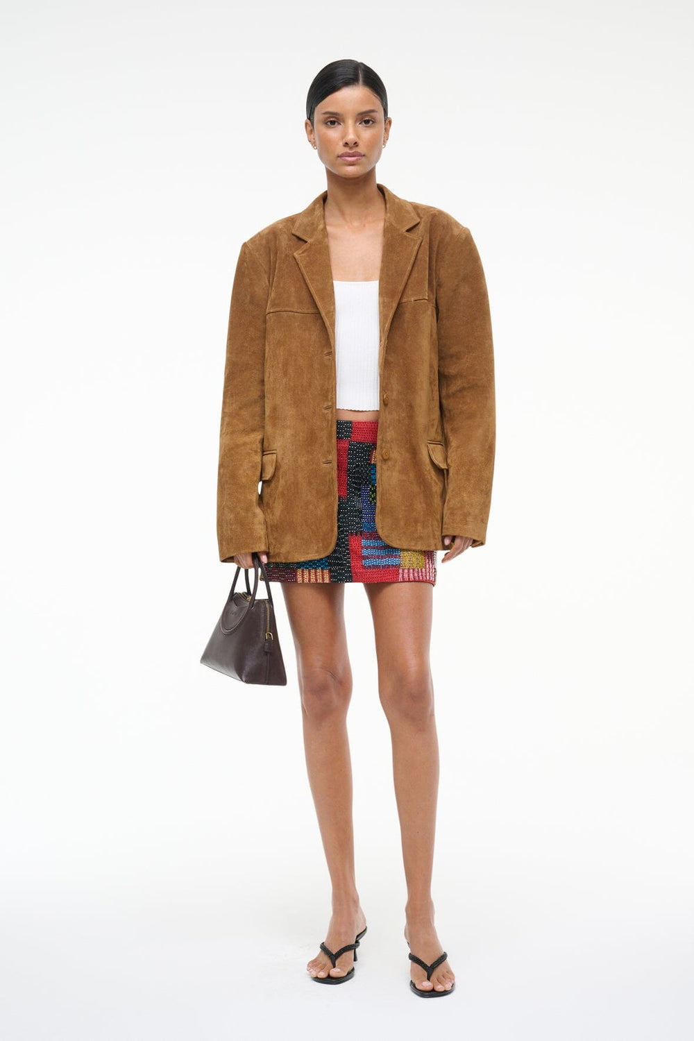 NATALIE SUEDE JACKET TAN - STAUD online