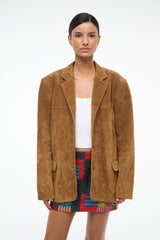 NATALIE SUEDE JACKET TAN - STAUD online