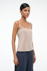 VERONICA SILK TOP DUNE - STAUD for sale