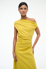MAXI PHARE DRESS CHARTREUSE - STAUD near me