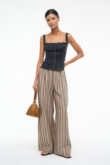 MATILDE TOP BLACK 1 - STAUD outlet