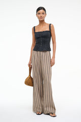 MATILDE TOP BLACK 1 - STAUD outlet