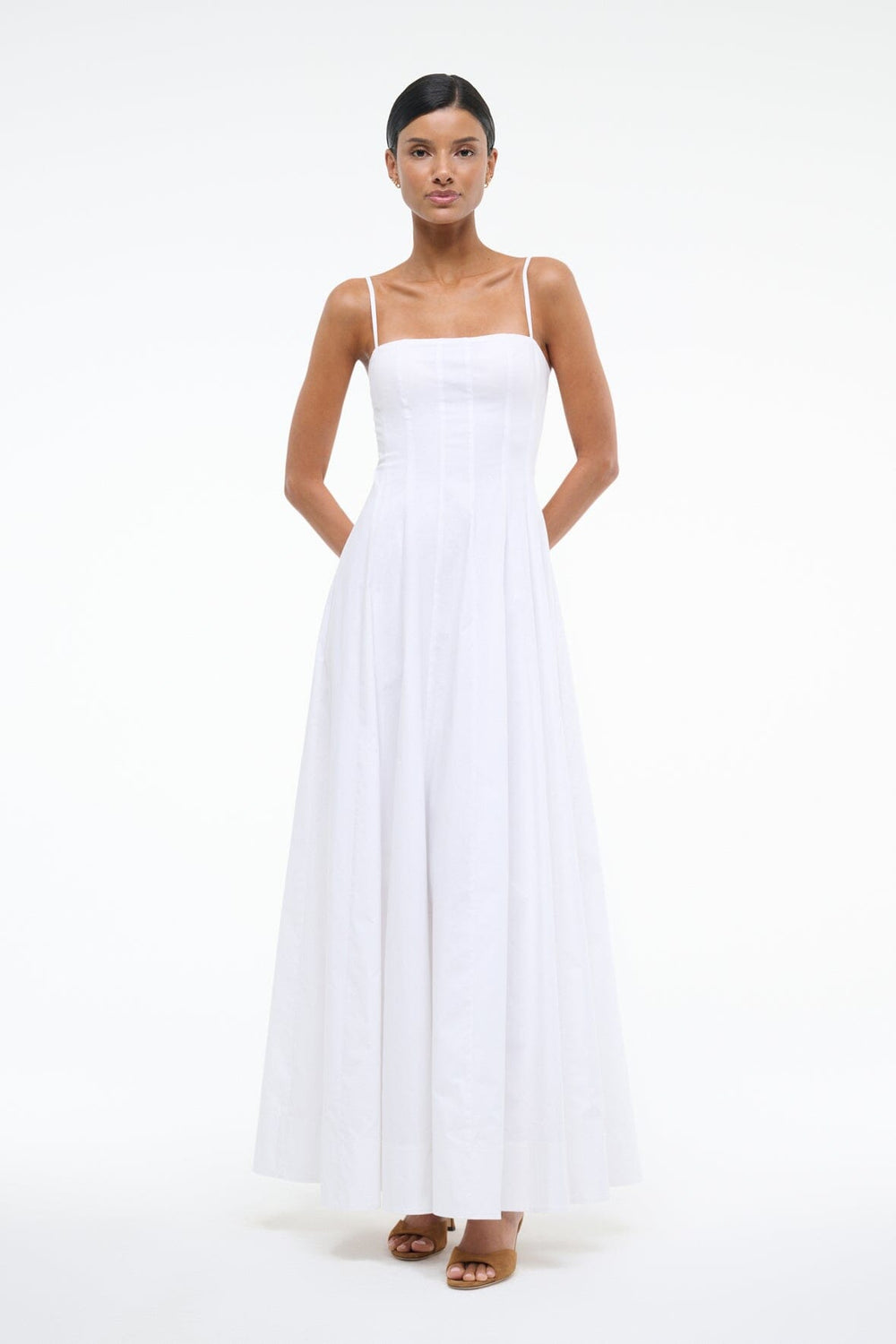 WYLIE MAXI DRESS BLACK - STAUD outlet