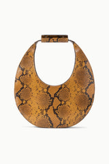 MOON TOTE BAG SNAKE - STAUD online