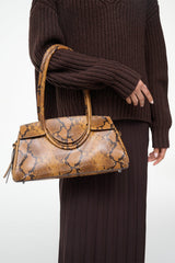 MAUDE SHOULDER BAG SNAKE - STAUD online
