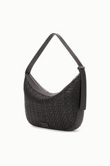 LARGE DEMY SHOULDER BAG ESPRESSO WOVEN - STAUD near me