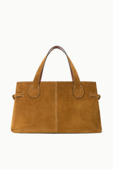 PIPER TOTE TAN SUEDE - STAUD sale