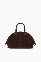 HESTER SATCHEL ESPRESSO SUEDE - STAUD online
